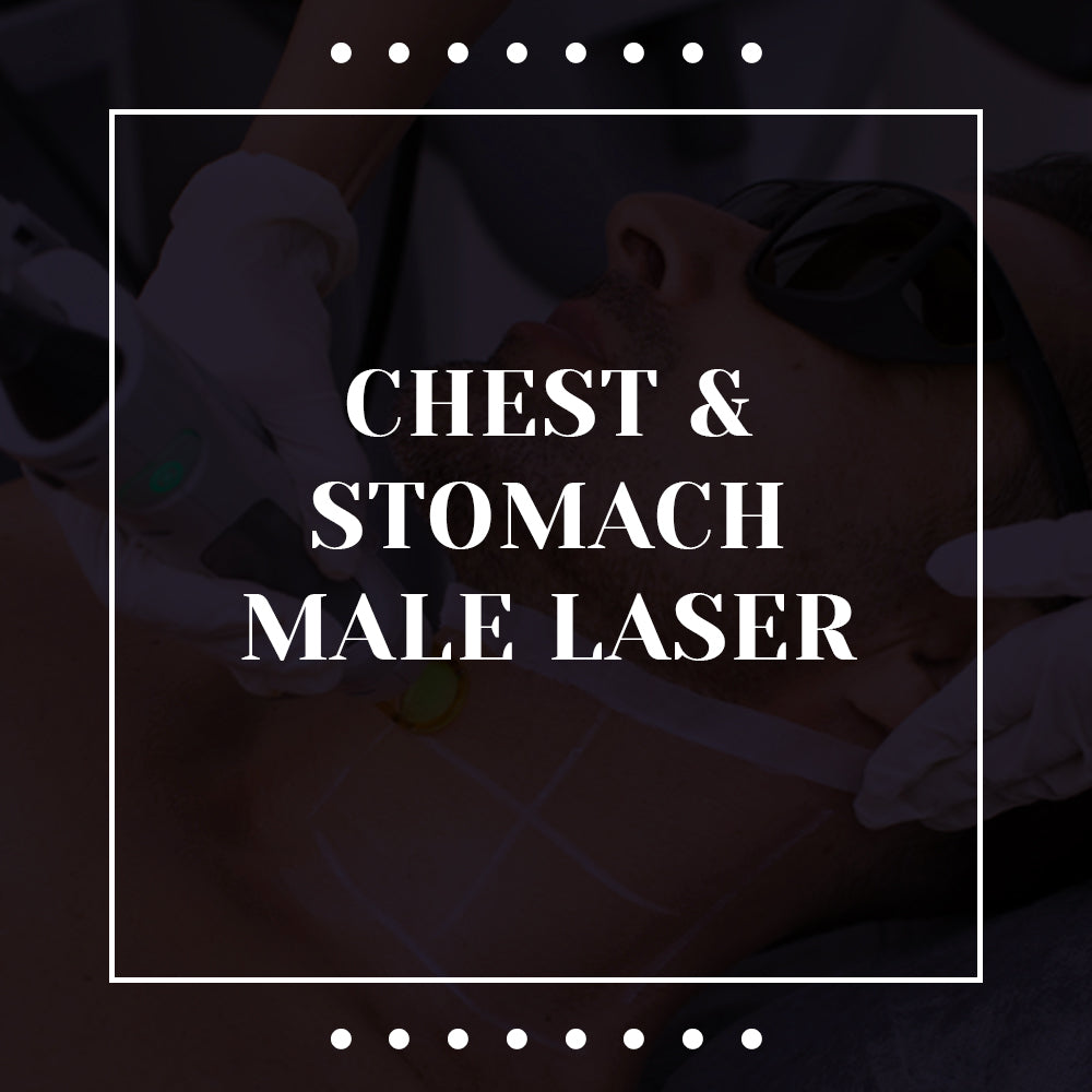 CHEST & STOMACH MALE - LASER